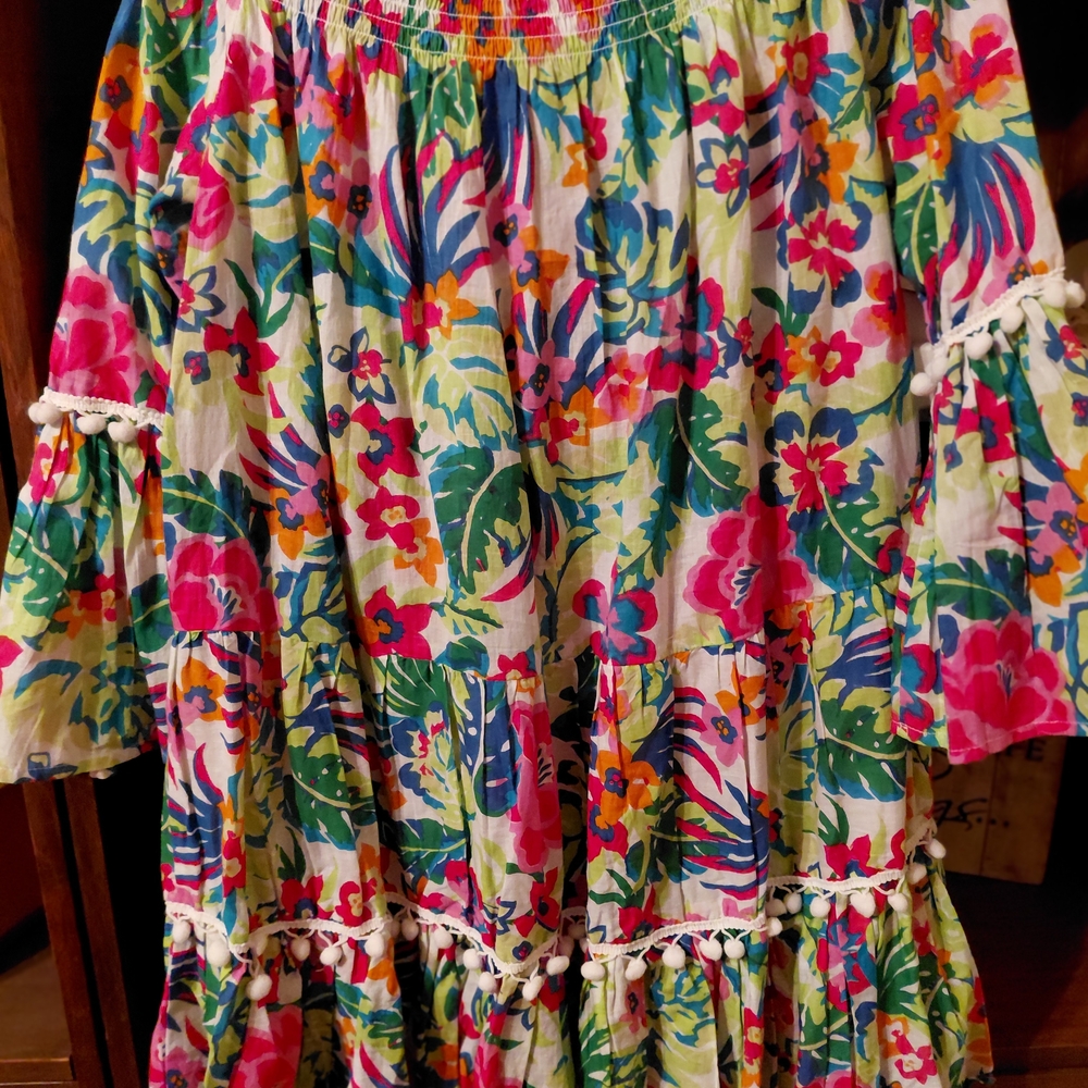 Floral Multicolor Women's Tunic